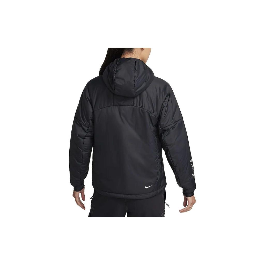 Nike Therma-FIT ADV Rope De Dope Solid Hooded Water-Resistant Warm Jacket Women Jacket Black DQ5841-011