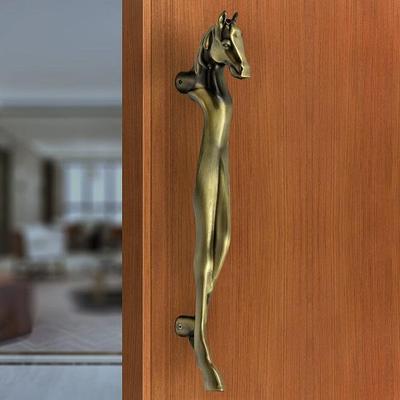 Heavy Duty Main Door Push Handle Horse Shape Door Handle For Main Door Door Handle For Home/Hotel Office - Pack Of 1