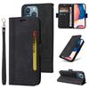 Flip Leather Magnetic Phone Case For Iphone 14 13 12 11 Pro Max X Xs Xr Max 7 8 Plus Se 2 3 Mini Wallet Multi Card Cover Coque
