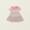 Girls' Floral Summer Dress 2025: Korean Mori Style with Bag - Trendy Pastoral Fashion for Kids