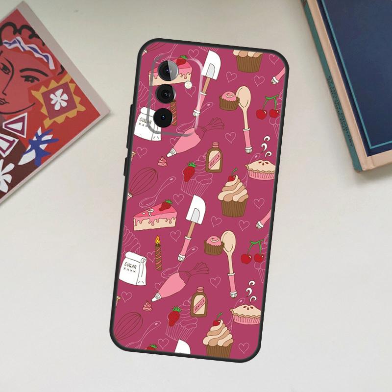 Baking Cook Chef Case For Samsung Galaxy A13 A53 A33 A23 A06 A56 A16 A36 A55 A35 A17 A54 A34 A14 A52 A32 A15