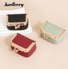 New Women's Leather Change Bag Mini Earrings Ring Necklace Jewelry Box Premium Small Coin Jewelry Bag