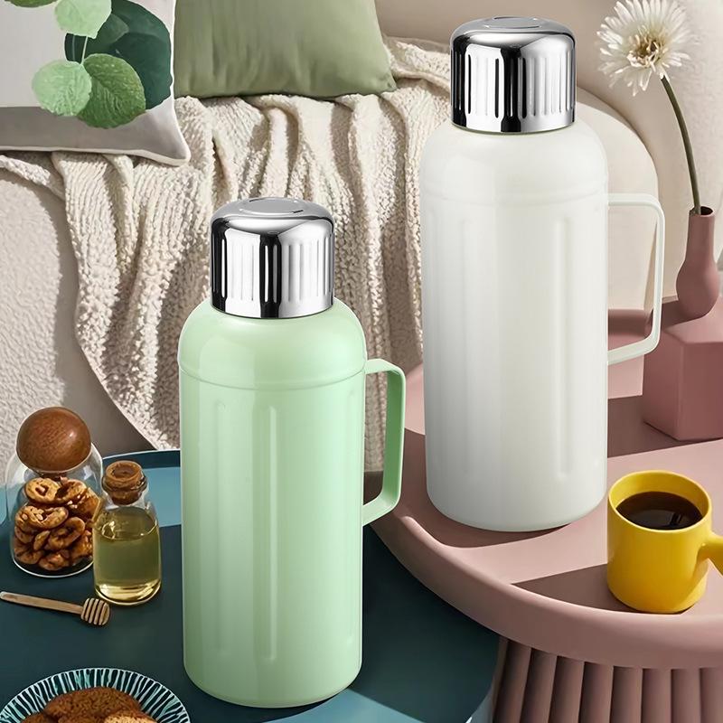 Zhenmei Smart Thermos with Temperature Display and Handle - Tea Separator Stewing Pot for Home Use