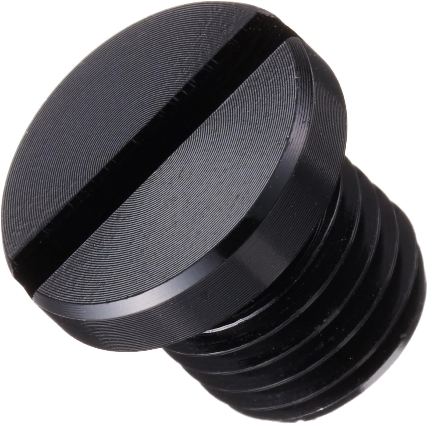 POSH FAITH Motorcycle Supplies Aluminum Colored Mirror Hole Cover Cap Reverse screw/M10 чёрный