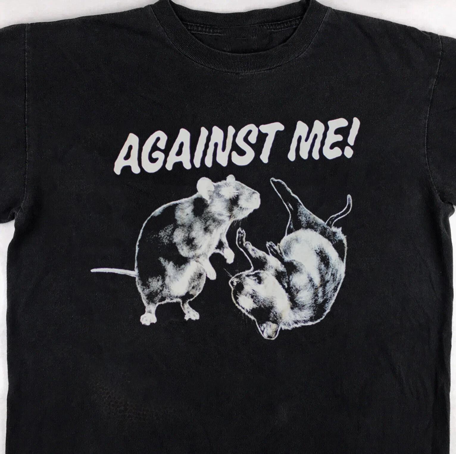 Rare Against Me Band Gift For Fan Full Size Unisex T-shirt XS