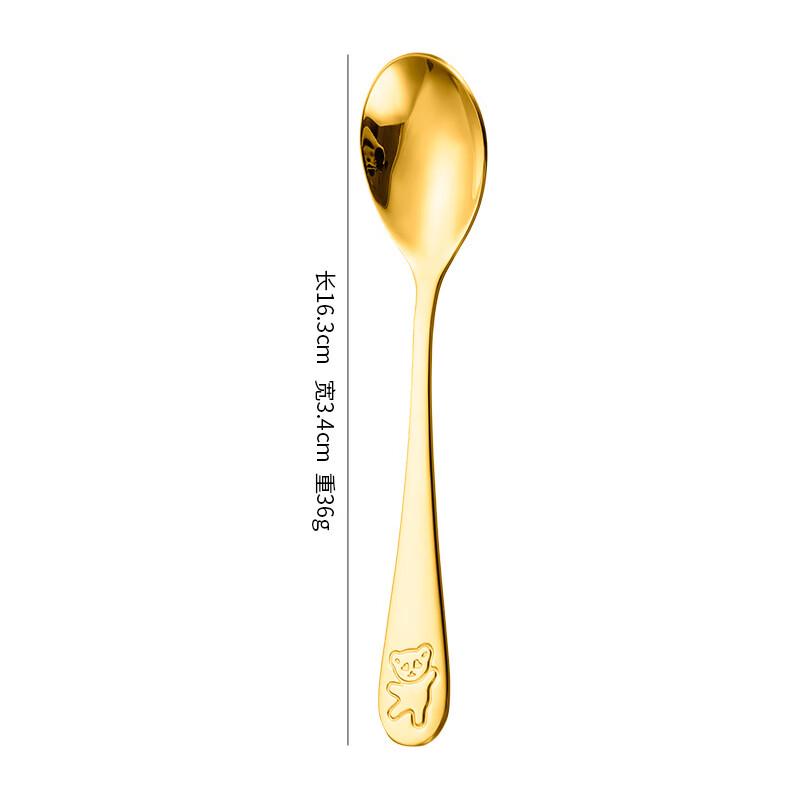 304 Stainless Steel Little Bear Children s Tableware
