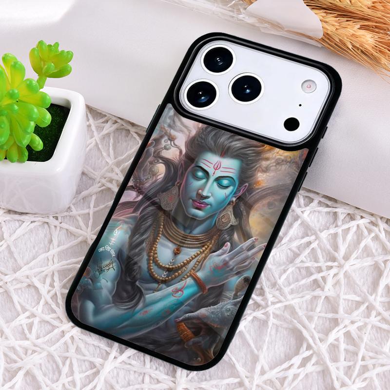 Lord Shiva Hindu God Buddha India Phone Case for iPhone 17 Air 16 15 11 12 14 13 Pro Max Shockproof Cover