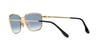 RB3705 Black on Arista 60 Lens Ray-Ban Sunglasses, Frame/Demo Lens,