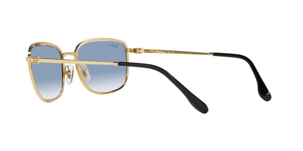 RB3705 Black on Arista 60 Lens Ray-Ban Sunglasses, Frame/Demo Lens,