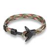 European and American Trends, Boat Anchors, Men's Aircraft Bracelets, Polyester Rope Jewelry