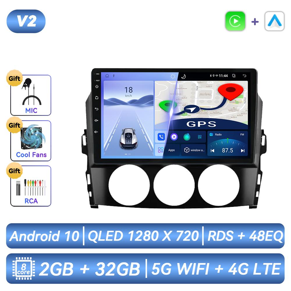 Car Radio For Mazda MX-5 MX5 2008 - 2015 Android Multimedia Video Player Navigation GPS Carplay Touch Screen Auto Stereo Intelligent Systems