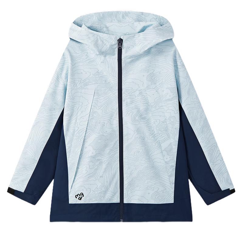 MQD Kids Outdoor Hooded Windbreaker Jacket 130cm