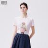 Teenie Weenie Bear Cartoon Women's T-Shirt