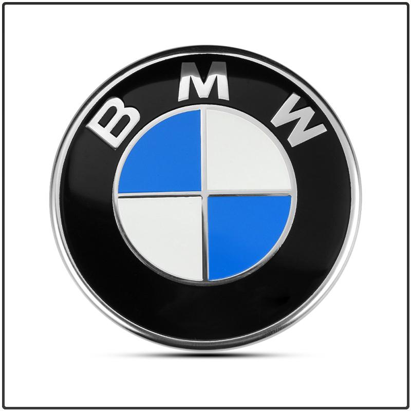 74/82mm BMW Logo Car Hood Trunk Emblem Badge Auto Exterior Accessories For E60 F30 F10 G20 G32 X1 X3 X5 X6