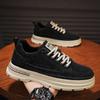 Men's Trendy Brand Versatile Casual Workwear Shoes Sports Low Top Leather Surface Waterproof Anti Slip Wear-resistant Martin