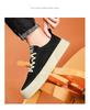 Men's 2025 Casual Breathable Leather Shoes - Trendy Korean Style with Thick Soles for Sporty Fashion