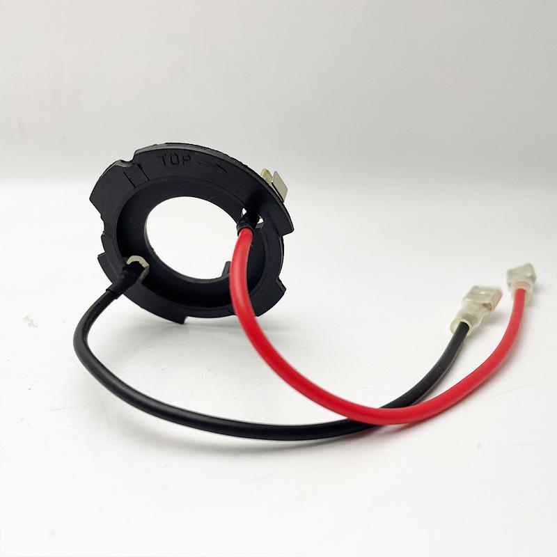 2Pcs Headlamp Socket Adapter For Golf 5 Mk5  H7 Led Headlight Bulb Base Holder Retainer Lamp Base Headlight Accessories