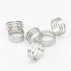 Stainless Steel Jump Ring Open Closing Finger Ring For Diy  Jewelry Making Tool