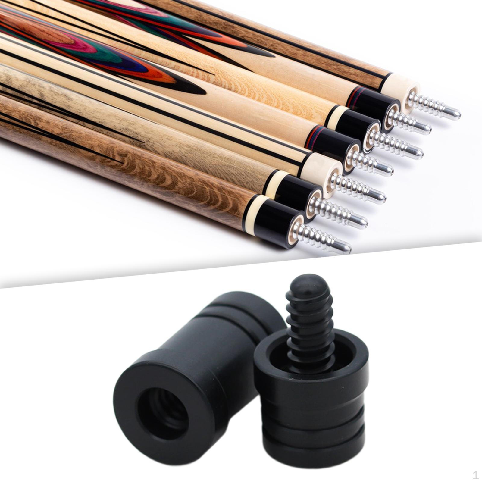 

Защита суставов бильярдного кия Черные протекторы эргономичного дизайна для клюшек для бильярда в пуле, 22mmx56mm