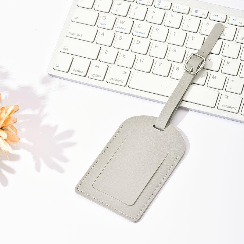 Trending Airplane Boarding Pass Travel Bag Tag – Creative Leather PU Design