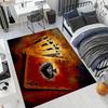 Poker Pattern Print Doormat, Non-Slip Entryway Rug, Durable Washable Floor Mat for Living Room and Patio