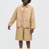 Uniqlo x MARNI Oversized Utility Jacket (Asia Sizing) Beige Unisex Streetwear 449587-31