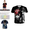 Stylish Men 3d T-shirts With Dragon Ball Z Fighting Super Saiyan Vegeta Print