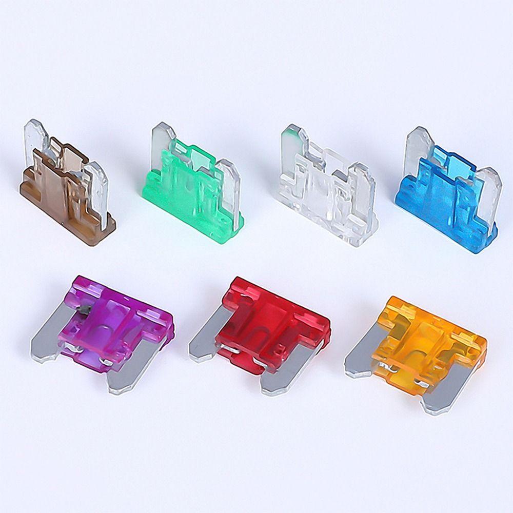 70/100PCS 5-30A Automobile Fuse Combination Set Multicolor Fuse Puller Car Fuse Kits Case Assorted Small Standard Fuse Set