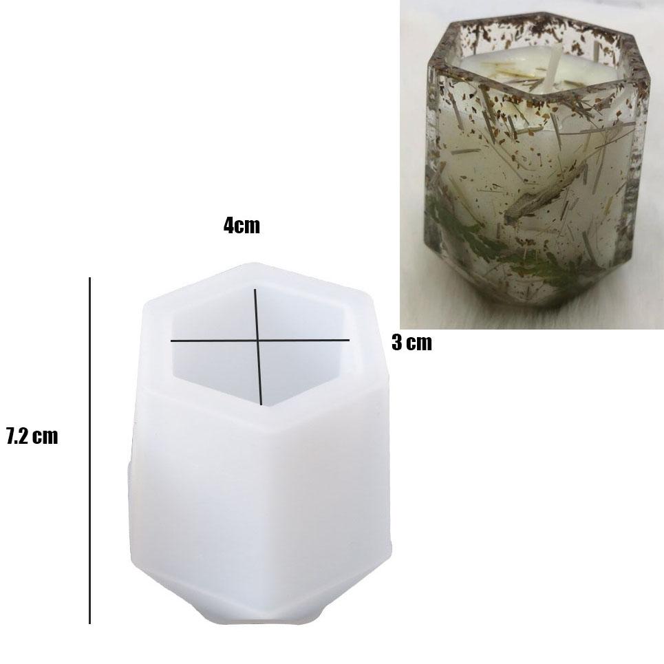 DIY Flower Shape Planter Silicone Mold Concrete Cement Mould for Candle Holder Storage Box Flowerpot Epoxy Resin Mold Home Decor