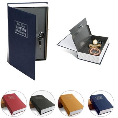 Bank Secret Stash Booksafe Simulated Book Safe Metal Box Dictionary Hollow Book Safe Diversion
