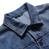 Men's Spring and Autumn New American High Street Denim Jacket Men's Fashion Ruffian Cargo Jacket Casual Men