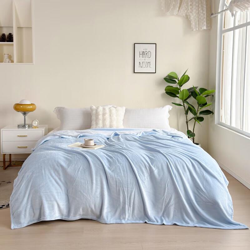 Muji Style Soft Fleece Blanket