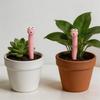 5-1Pcs Worm Water Sensor Ornaments Cute Earthworm Garden Greenhouse Outdoor Plant Hygrometer Monitoring Horticulture Decoration