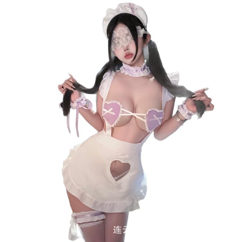 Sex Underwear Sexy Love Maid Suit Flirting Sex Uniform Free Small Breast Pajamas