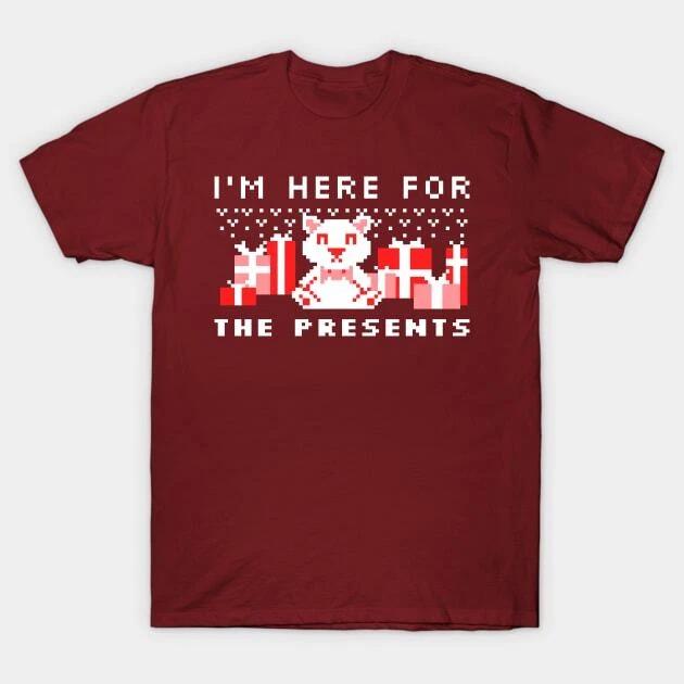I m here for the presents Made in Australia T-Shirt 3XL
