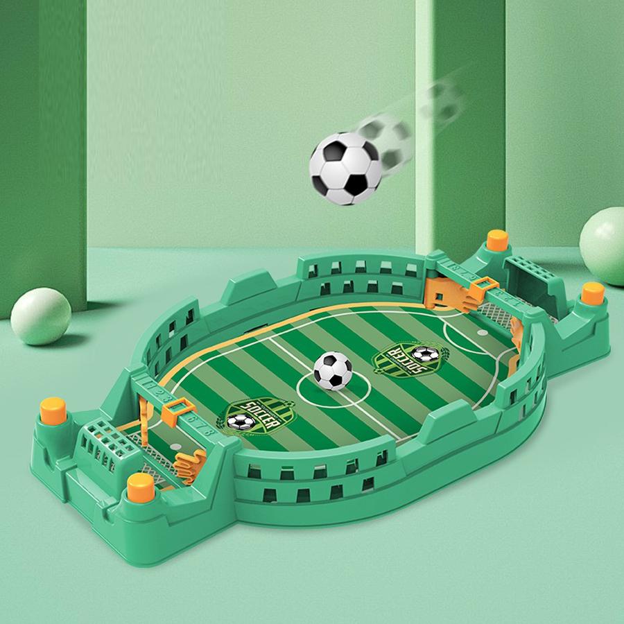 

Kids Mini Soccer Pinball Game Table – Finger Football Shoot Battle Toy for Boys & Girls, Fast Reaction Sports Game Party Gift зелений