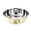 Thickened Food-Grade Stainless Steel Bowl: Ideal for Dough Mixing, Vegetable Washing & Baby Bottles.