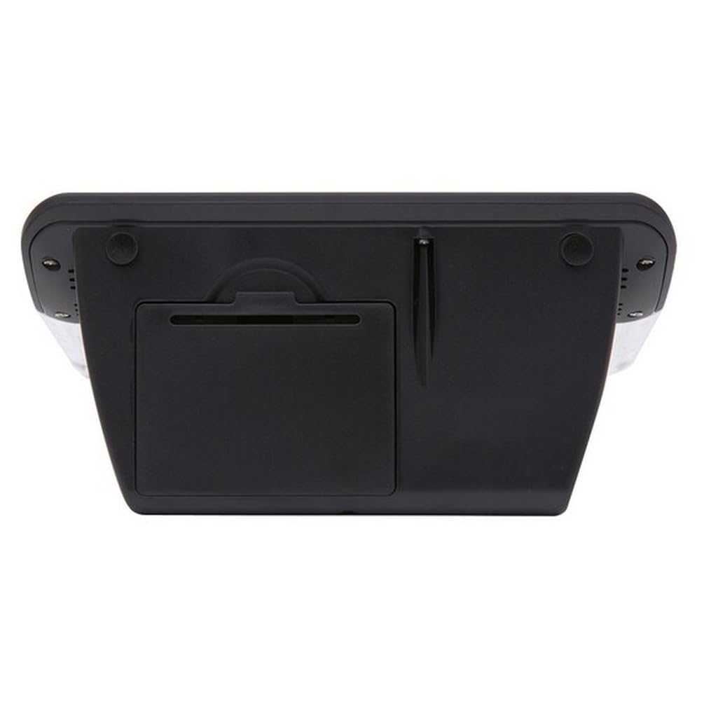 Nitori Radio-Controlled Digital Table Clock 001LT Black NITORI 8172782