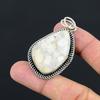 925 Silver Trillion Cobra Jasper Gemstone Sister Bezel Handmade Pendant Jewelry