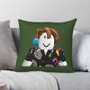 Pet Simulator X Code Square Pillowcase Polyester Linen Velvet Pattern Zip Decorative Room Cushion Cover