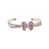 Luxury Zirconia Double Layer Butterfly Bracelet: Elegant, Versatile Jewelry for Women