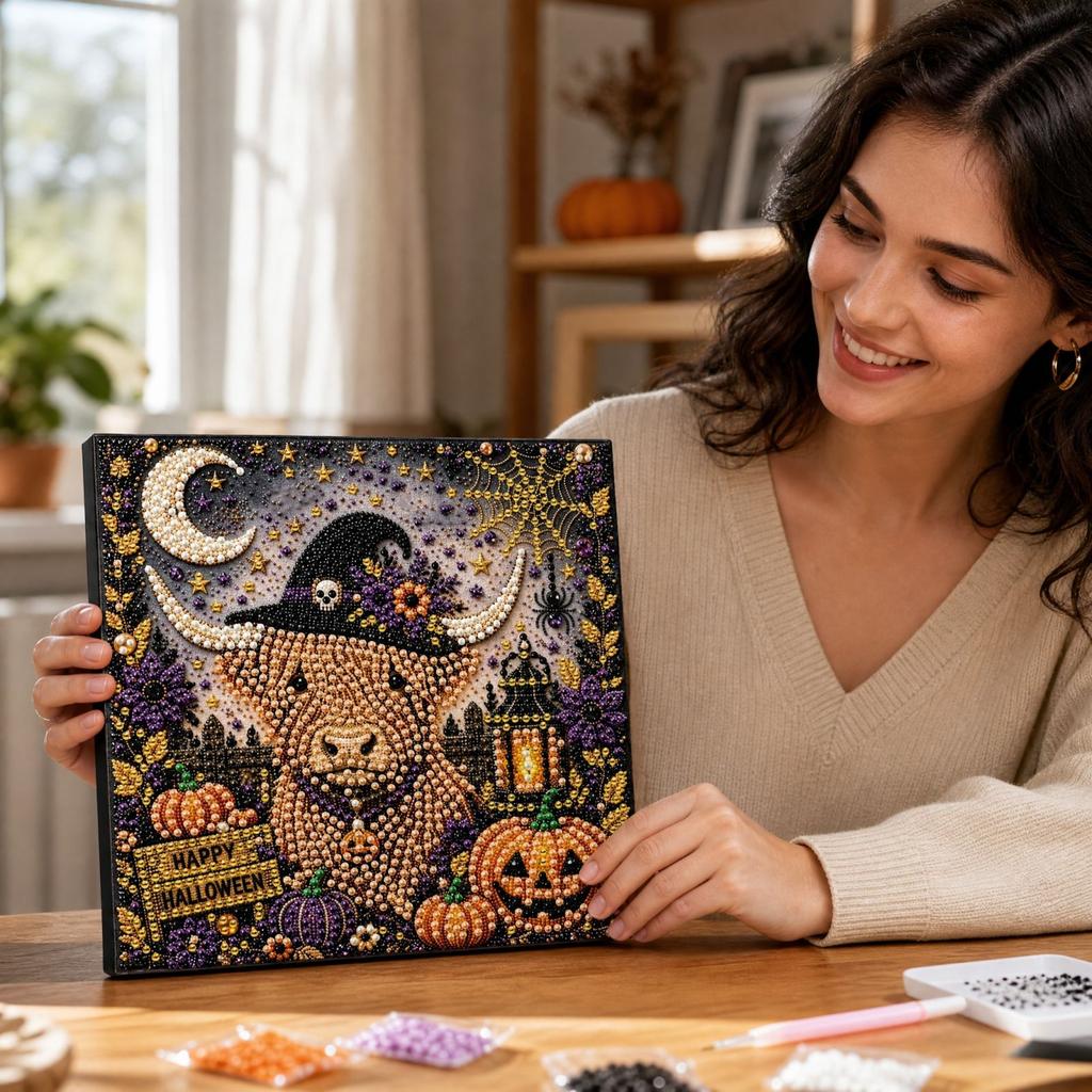 Halloween Painting Kit DIY Set for Holiday Projects and Activities