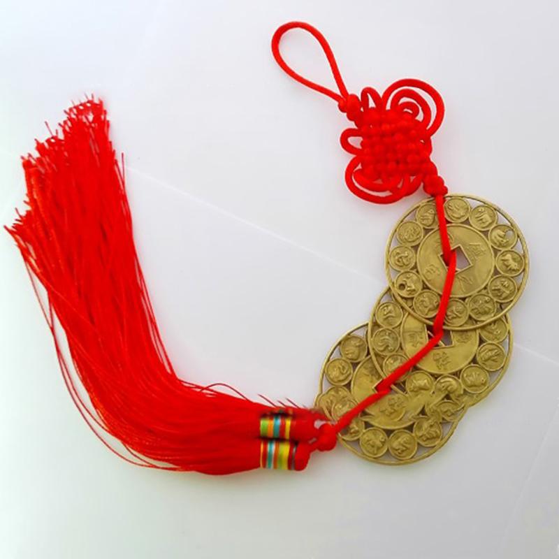 2 ks Amulety pro štěstí Feng Shui mince Amulet Peníze Příznivé čínské mince