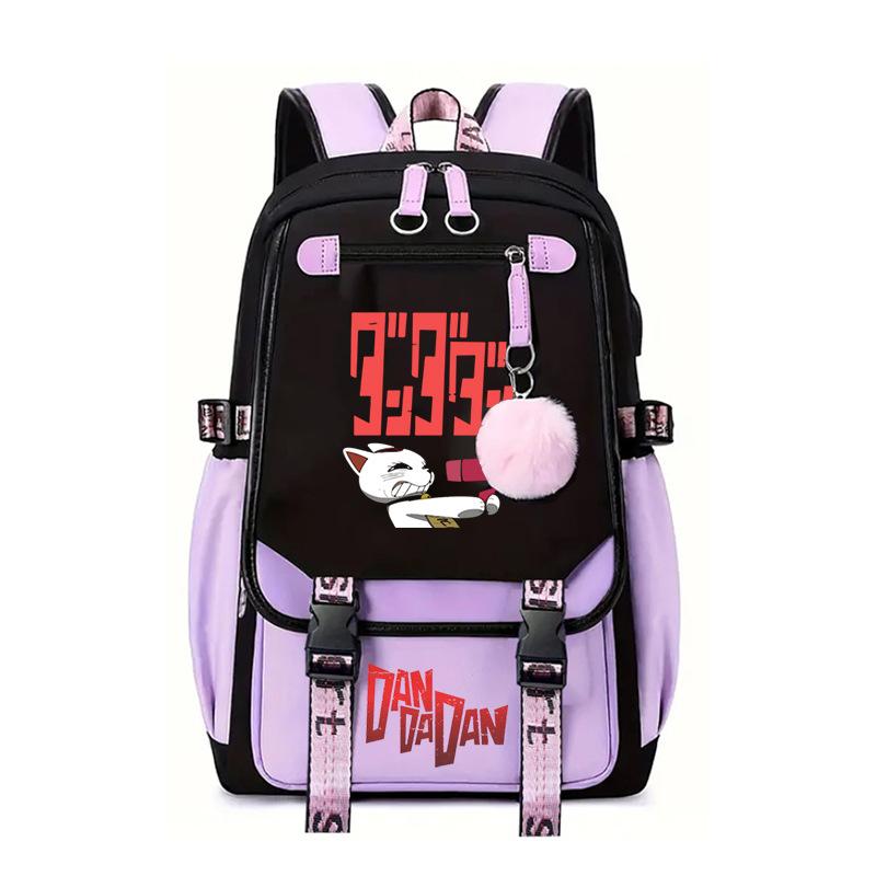Large-Capacity Junior High School And High School Students With Surrounding Schoolbags Casual Backpack Korean Version