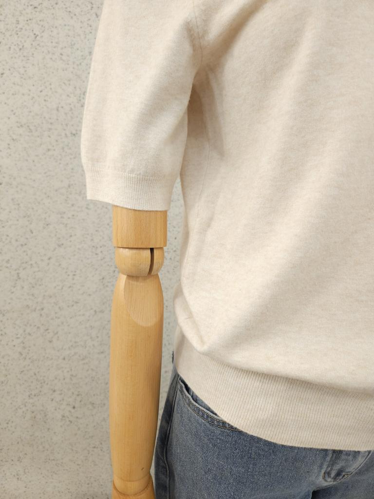 Half Sleeve Round Neck Knit TSKPOP7201O