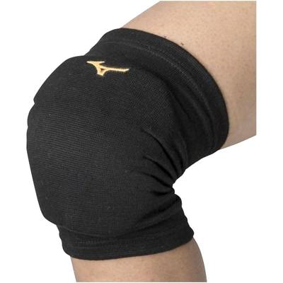 Mizuno Volleyball Knee Support V2MYA002 Black X Gold 1 Piece (with Pads, Unisex)
