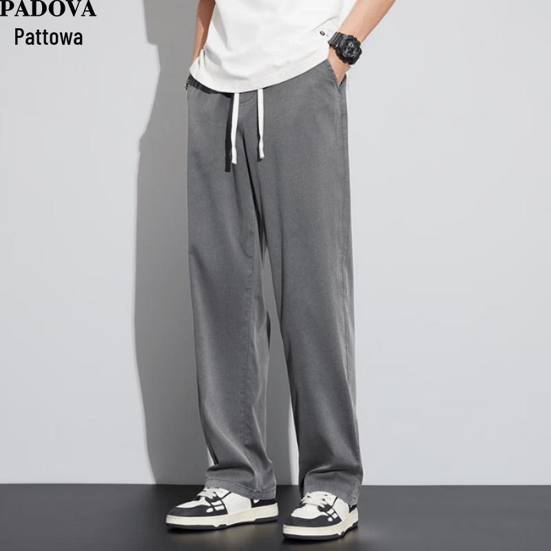 Patuowa Men s Summer Straight-Leg Casual Pants 4XL