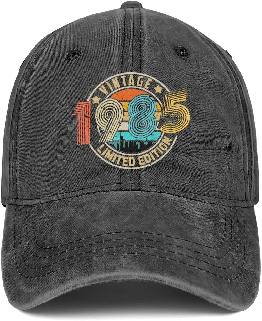 Th Birthday Gifts Women Unisex Hats Vintage Baseball Cap Th Birthday Gifts for Year Old Father Mothers Day