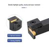 CNC Grooving Tool Holder for MGEVR 1616/2020/2525 Series (1.5, 2, 2.5, 3, 4mm) - Outer Diameter Cutting Tool