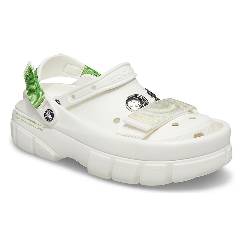 Crocs Sankuanz X Clog Hole sports beach sandals for men and women white